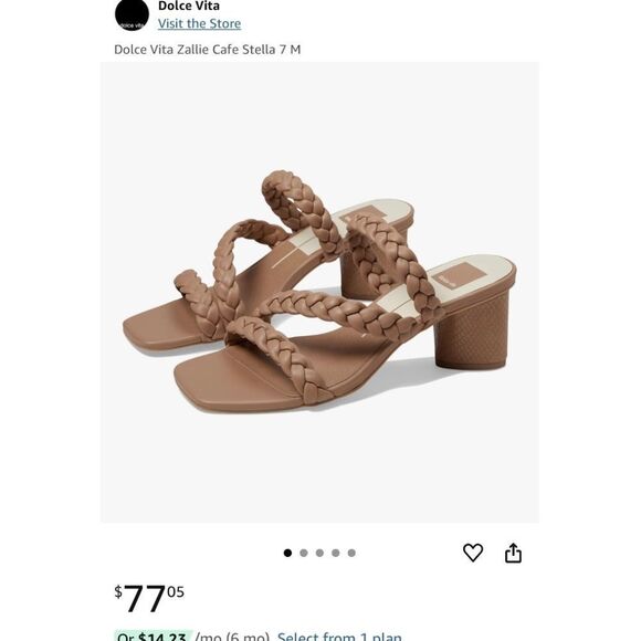 DOLCE VITA®  |  VITA ZALLIE CAFE STELLA  |  SLIDES  |  W10M-US  |  NEW  | - Picture 12 of 14